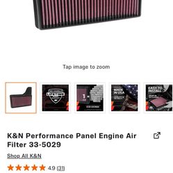 K&N Jr INTAKE Mustang