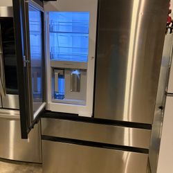 SAMSUNG FRENCH DOOR WITH SHOWCASE USED LIKE NEW 