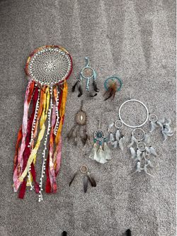 Vintage handmade dreamcatcher collection