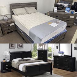 🇺🇸 NEW!! 4pc Bedroom Sets STILL IN BOX 📦 Delivery Avail 🚛🇺🇸