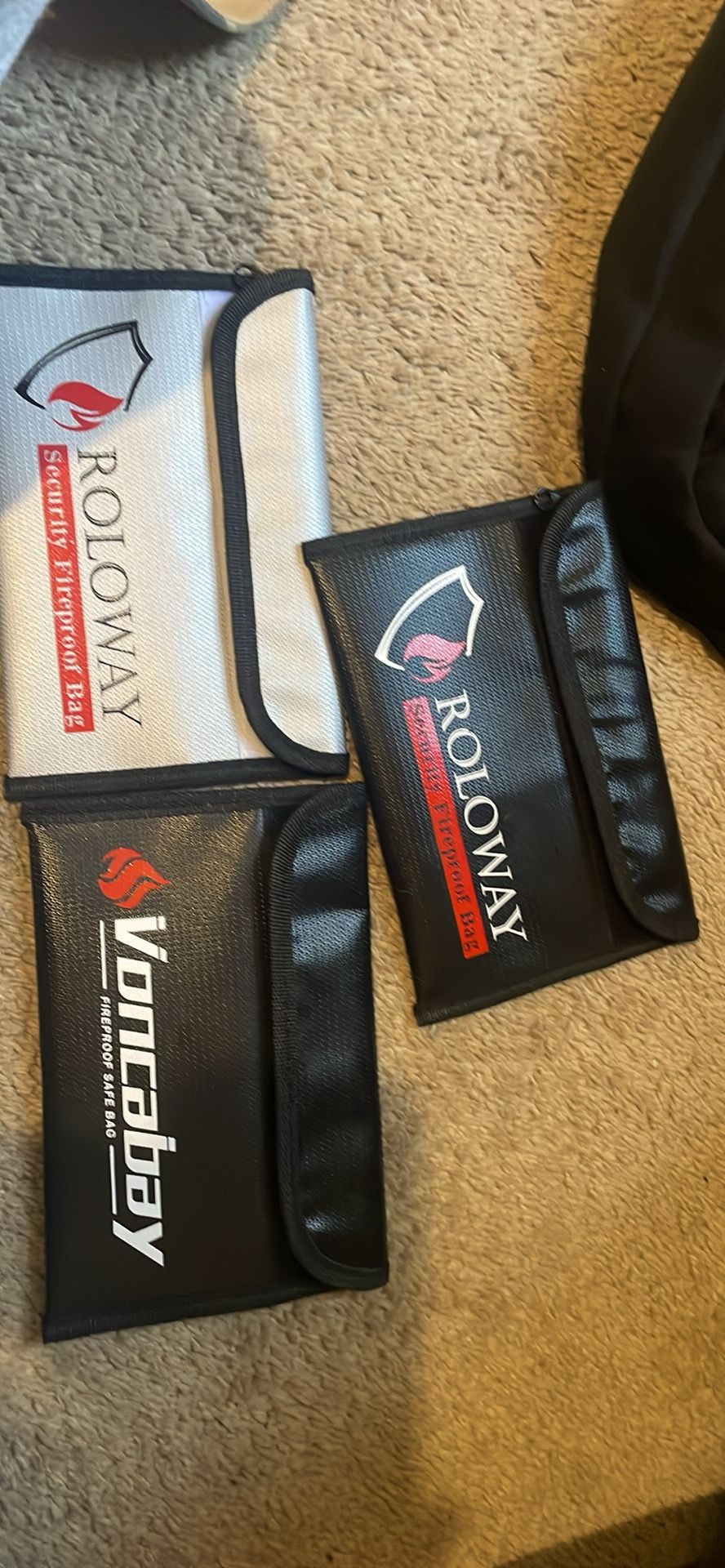 Fire Proof Money Bags
