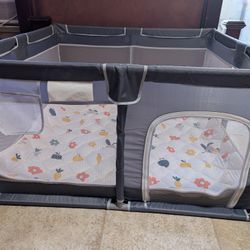 Playpen With Play Mat