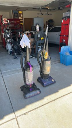 Two Bissell vacuums