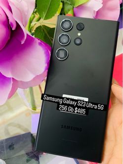 Unlocked - Samsung Galaxy S23 Ultra 5G 256 Gb and clean imei