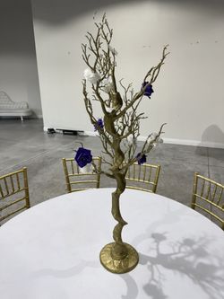 Decorative Gold Manzanita Tree