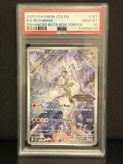 Pokemon N’s Reshiram Stamped