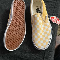 Vans Yellow  Checkers 