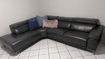Leather Sectional