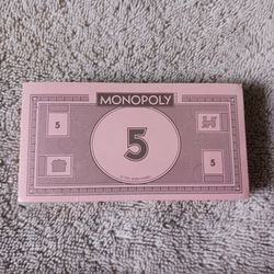 MONOPOLY PLAY MONEY*SEALED