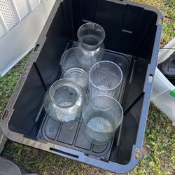 Glass Jars For Flowers 