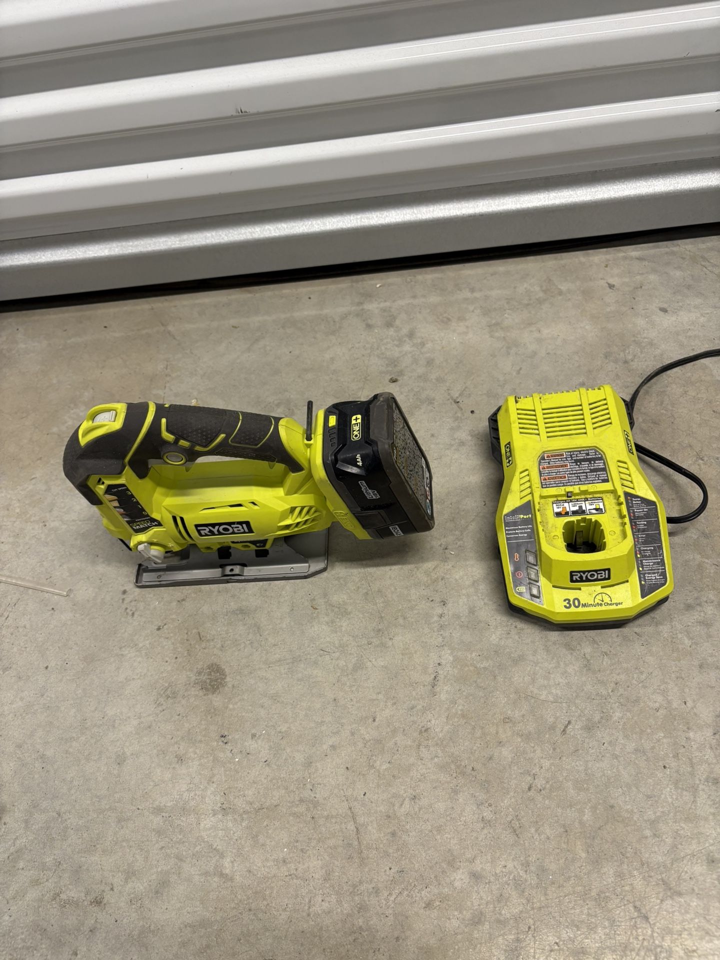 Jigsaw battery and charger