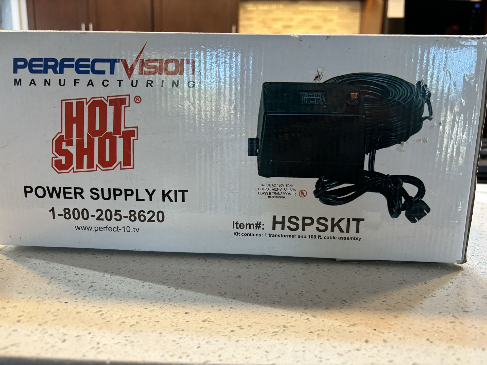 Perfect Vision Hot Shot Power Supply Kit HSPSKIT Transformer & Cables 