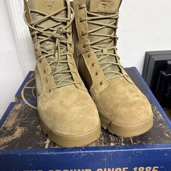 TAC SPORT 8 in zip soft toe coyote brun