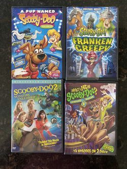 Lot Of Four Scooby Doo DVD Movies
