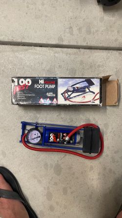 Foot air pump