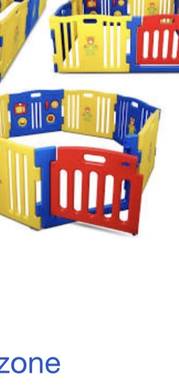 Kids Zone Plastic Play Area