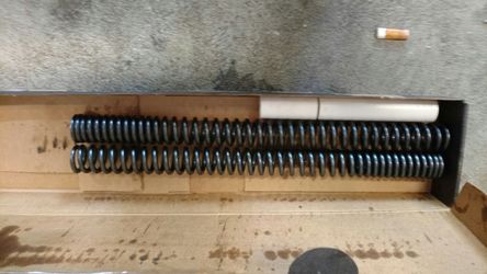 Progressive fork springs for07-09 harley roadglide