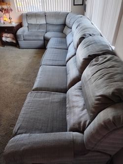 5 Piece Sofa Sectional, Includes Sofa Sleeper 