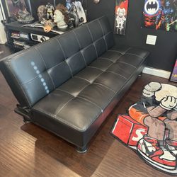 Black Futon Couch 