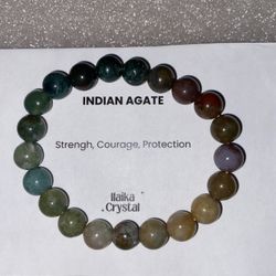 Indian Agate Bracelet