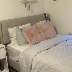 Full size Bed frame Grey