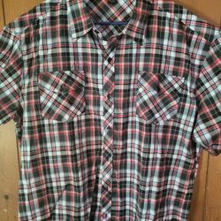 SkK Clothing Plaid Shirt Size 4 XL