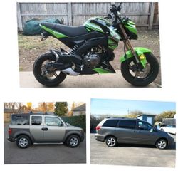 Toyota , Honda  and Kawasaki 