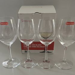 Spiegelau Wine Lovers White Wine Glasses, Set of 4