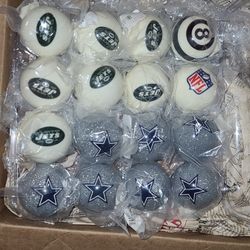 Cowboys  and Jets Billard Balls