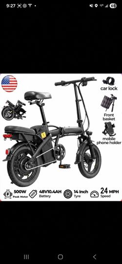 500W Electric Bike