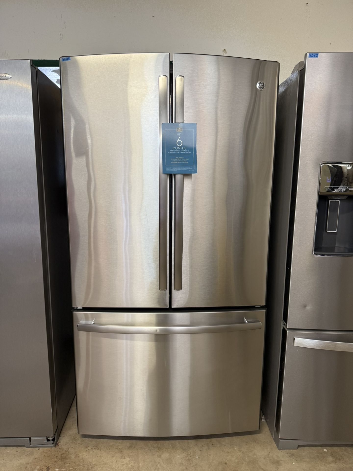 Ge 3- Door Stainless Steel