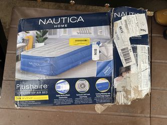 Nautica Plushaire 15in Pillowtop Air Bed Twin (Open Box New)