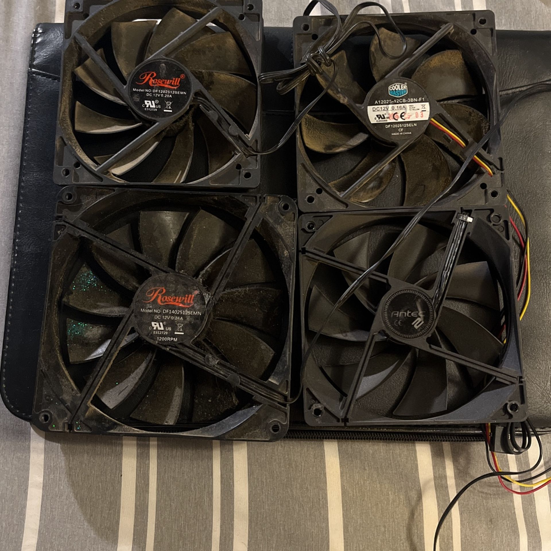 Assortment Of Computer Fans
