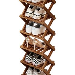 YYW Bamboo Shoe Rack