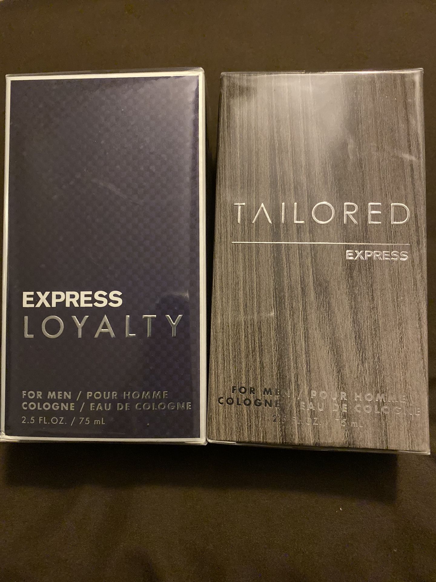 EXPRESS / POUR HOMME , LOYALTY/ TAILORED. 2set