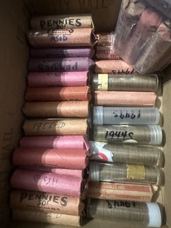 1950/40s/30s Wheat Penny Rolls Custom Order