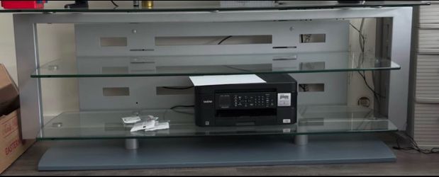Large Glass TV stand