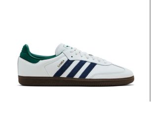 NEW 2024 ADIDAS SAMBA OG “White Navy Collegiate Green” sz8m
