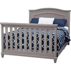 Convertible Gray Bed Frame 