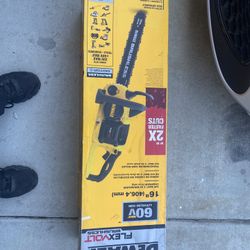 Dewalt Flex  60v  Chainsaw
