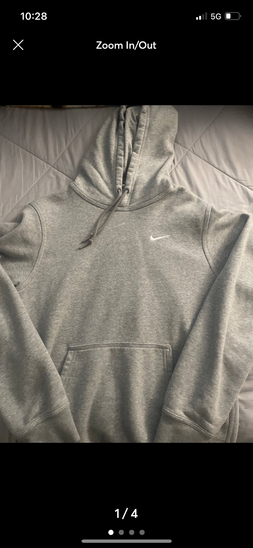 Grey Nike Hoodie