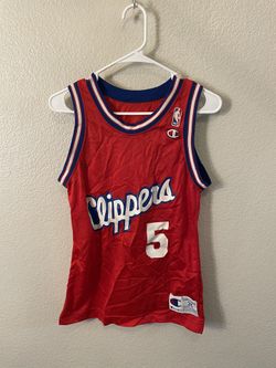 Vintage Danny manning Clippers #5 Champion Jersey 