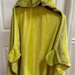 The Grinch One Size Fits Most Kids Hoodie Blanket Costume just $5 