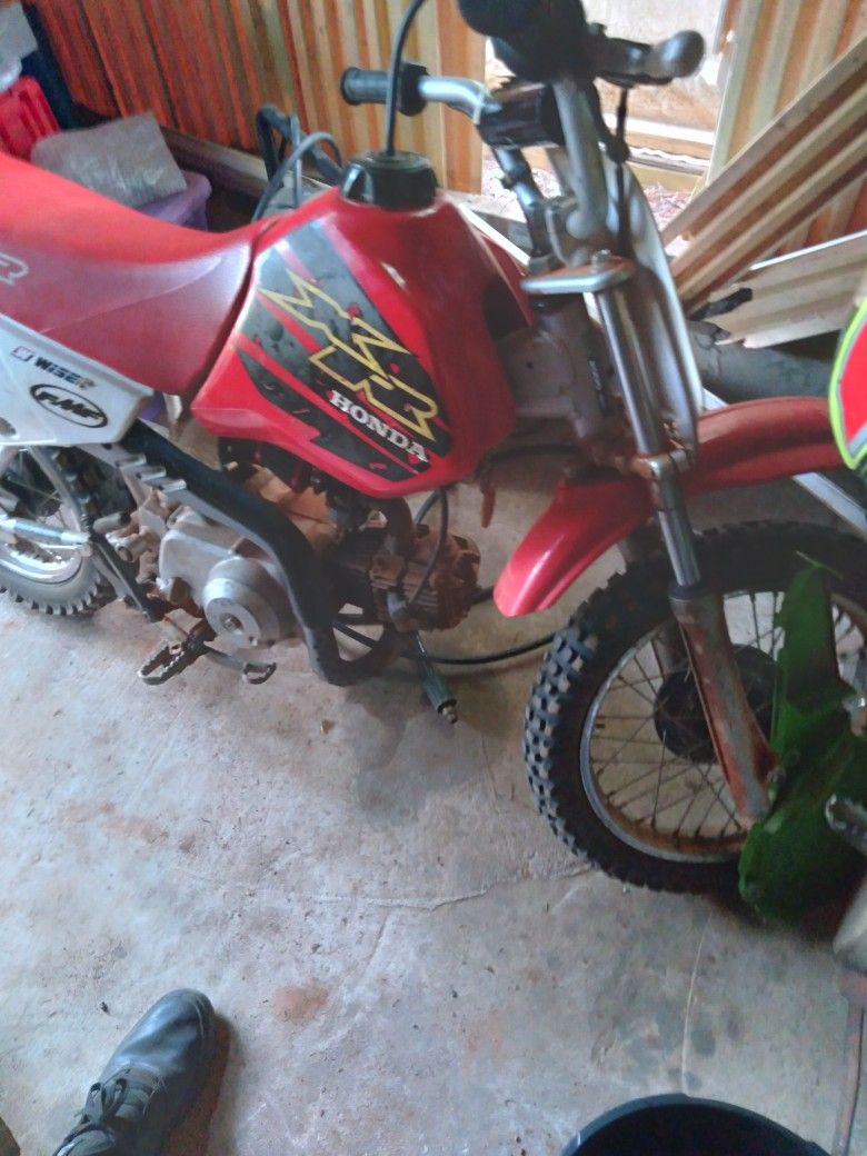 Photo Xr70r Honda Dirtbike