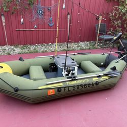 Inflatable fishing Boat raft