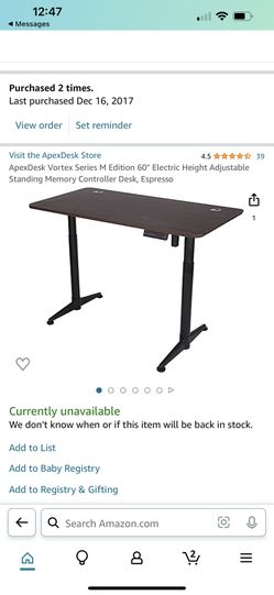 Height Adjustable Desk