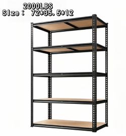 72-inch five-tier storage shelf