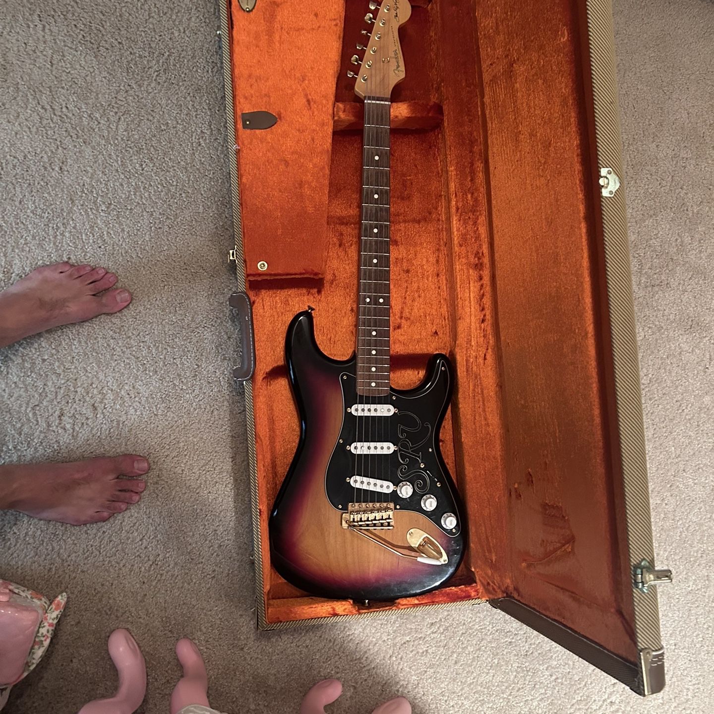 SRV Stratocaster And Case