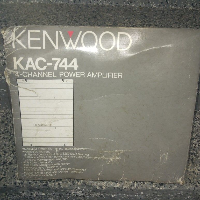 Kenwood KAC-744 Amplifier