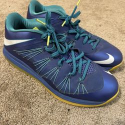 Nike LeBron Basketball Shoes – Blue/Teal